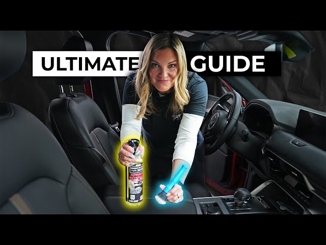 The Ultimate Guide To Cleaning Your Cars Interior