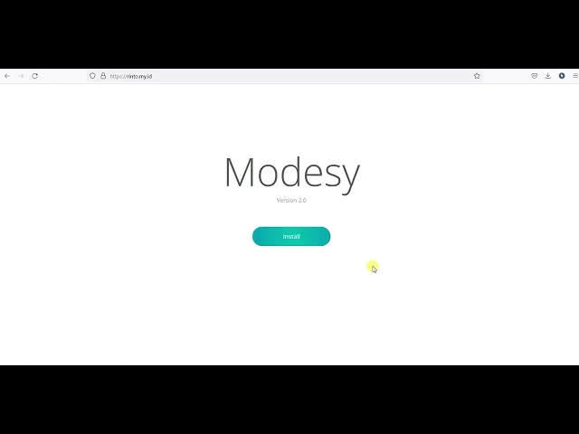 Tutorial de Instalação do script Modesy