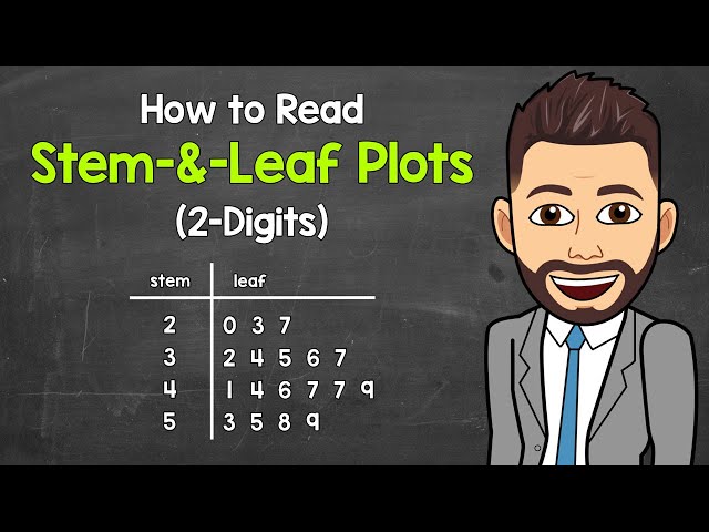 How to Read a Stem-and-Leaf Plot (2-Digits) | Math with Mr. J