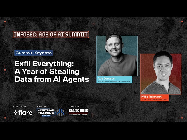 Exfil Everything: A Year of Stealing Data from AI Agents