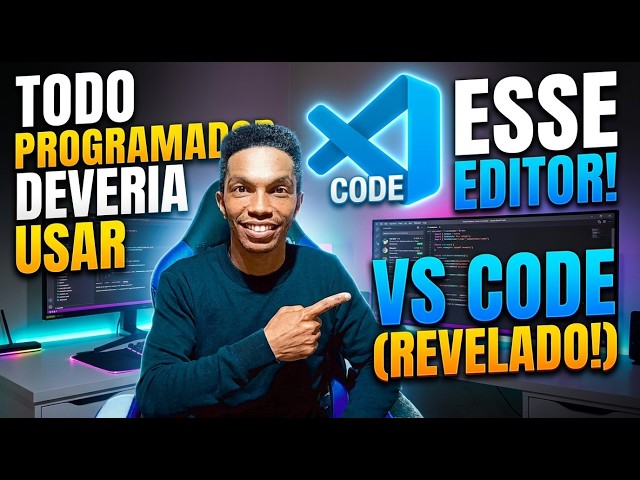 Todo Desenvolvedor iNICIANTE deveria utilizar esse EDITOR DE CODIGO   - VS CODE