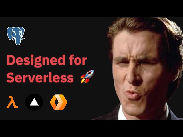 This Postgres Driver Is Perfect for Serverless Apps