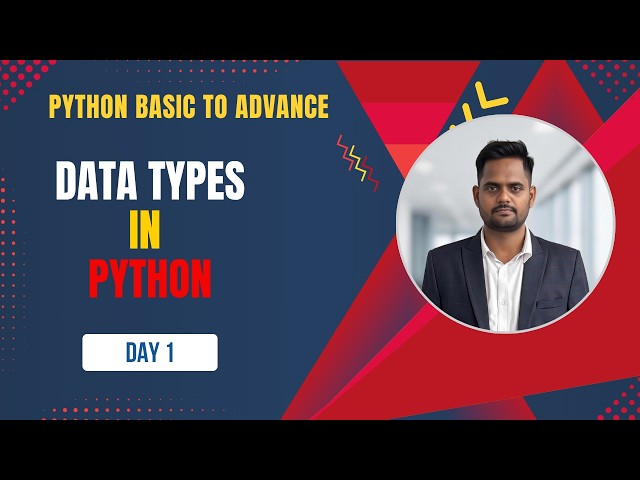 Day 1 Python Data Types for Beginners