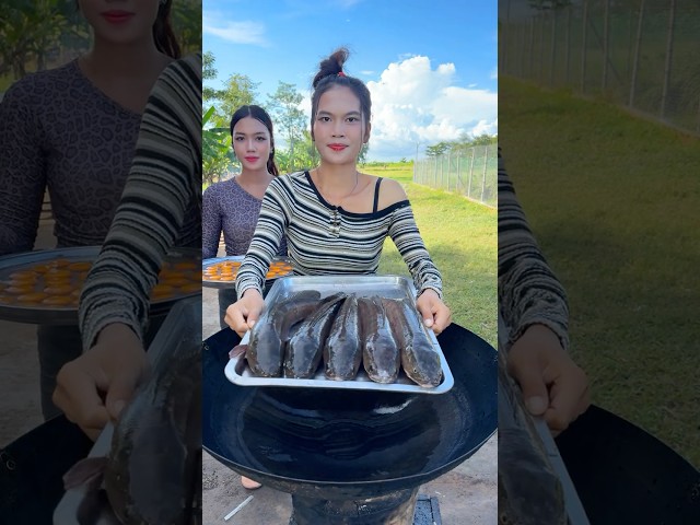 Cooking yummy braised fish and eat recipe