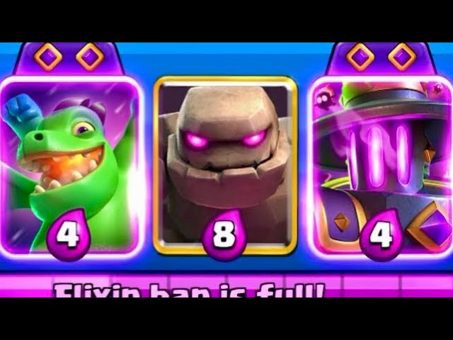 The BEST Golem Deck to Climb Ladder! 🏆 (Clash Royale) 