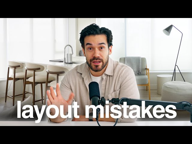 Architect Explains: 4 Common Layout Mistakes (and Our New Apartment Tour)