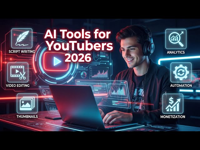 AI Tools Every YouTuber Must Use in 2026 (Complete Workflow Guide) | youtube guru