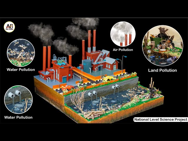 Pollution working model for school project