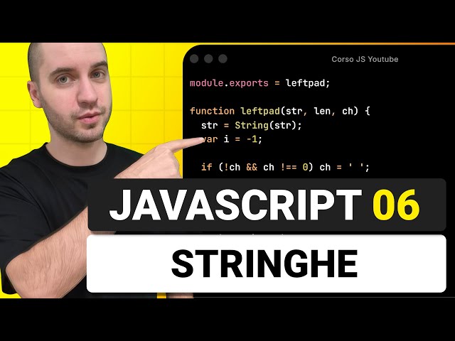 Working with Strings - Javascript Course Lesson 06