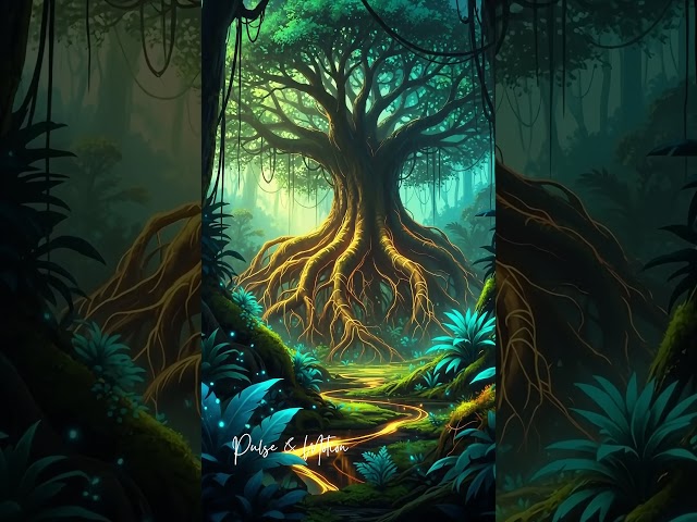 🌿 528Hz Miracle Oasis: Deep Healing Nature ASMR (Quick Energy Cleanse) #relax #mindfulpresence