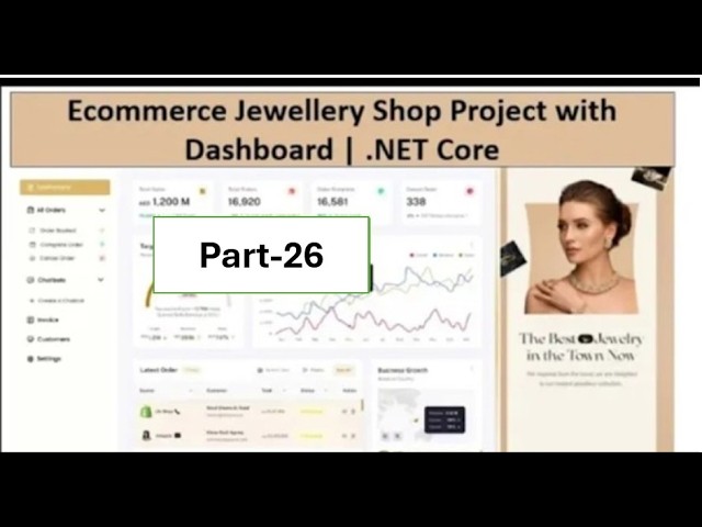 Ecommerce Jewelry Shop Project in ASP.NET CORE | Day-26