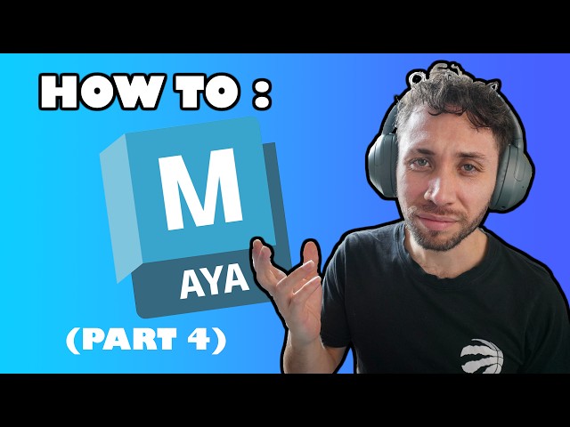 3D Animator Shows you how to animate in MAYA! (Part 4) Animation walkthrough