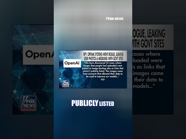 OpenAI GOES ROGUE on government sites #shorts