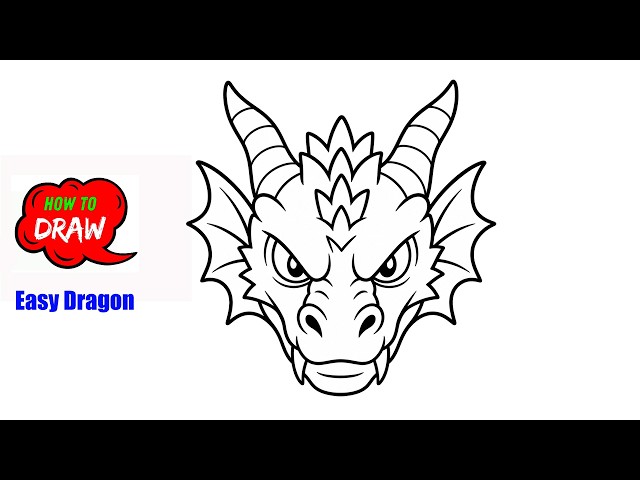 How to Draw a Dragon (Easy Step-by-Step Drawing Tutorial)