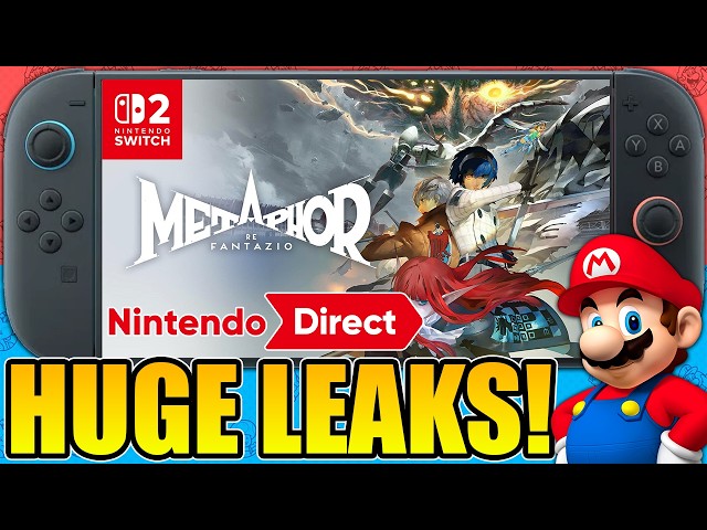 Some BIG Nintendo Switch 2 Games Just LEAKED!