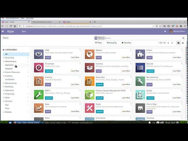 02-1-Install Odoo and VSCode