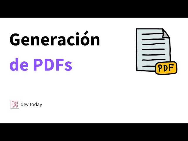 Generación de PDFs en Python con ReportLab