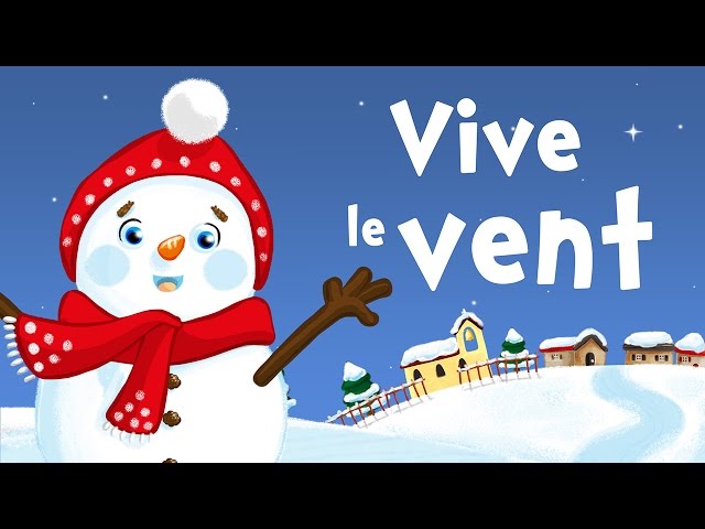 Navidad, Navidad en francés (Vive le vent) - Canción de navidad para niños con letras