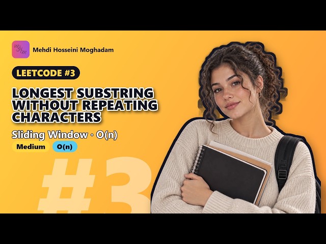 LeetCode 3: Longest Substring Without Repeating Characters – Sliding Window #leetcode #python