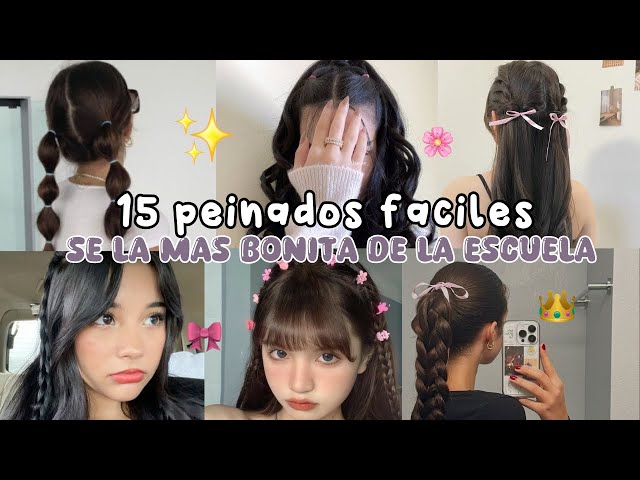 15 Super Easy Hairstyles to Look Amazing at School