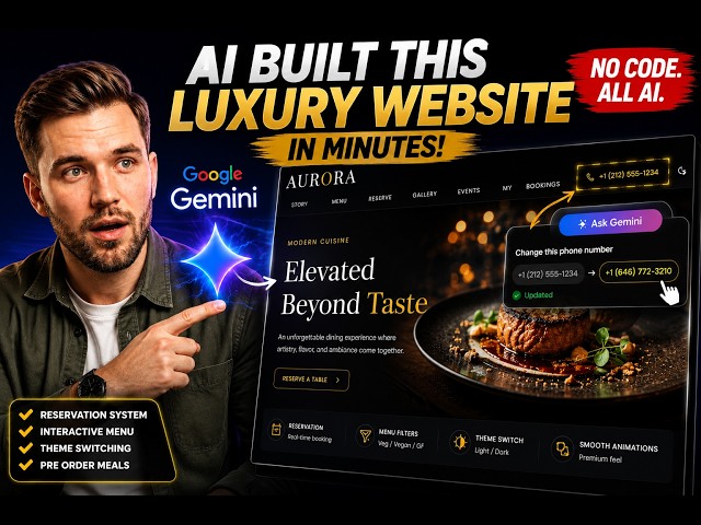 Google Gemini Canvas Just Changed Website Development Forever (No Code)