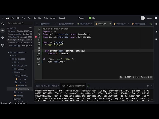 Build an AWS Boto3 tool with Python Fire  test it with CI/CD.