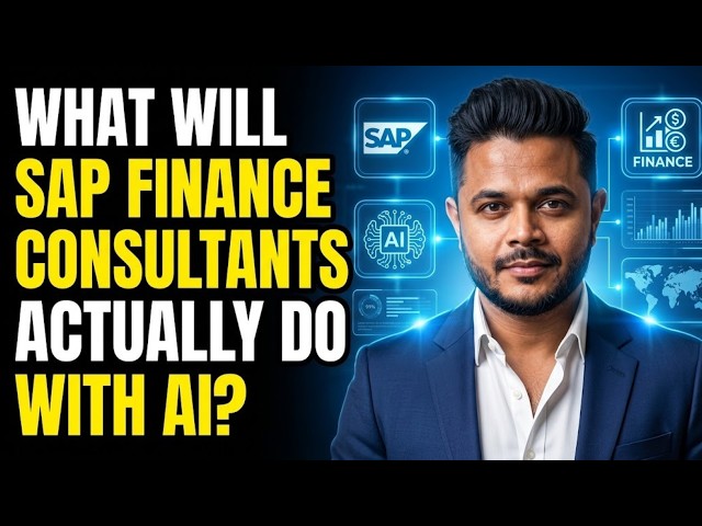 What Will SAP Finance Consultants Actually Do With AI? | ZaranTech
