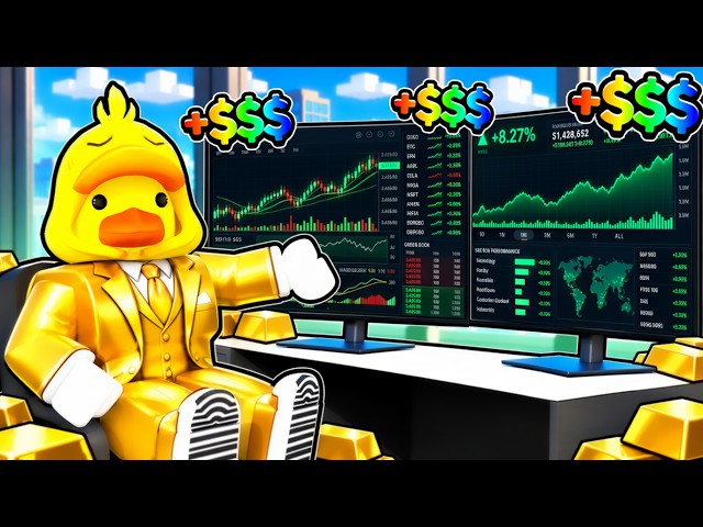 I Became #1 RICHEST Trader in Roblox Trading Tycoon