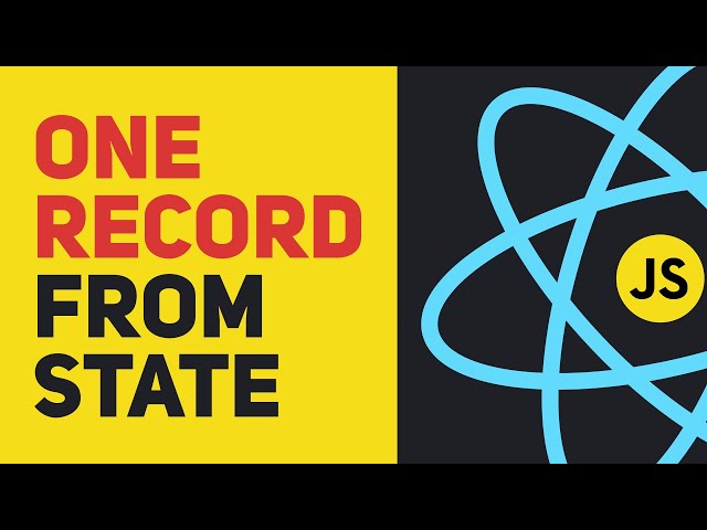 Display One Record from State in React JS | JavaScript Filter and Map Together