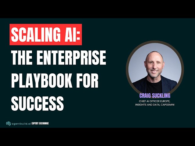 Secret to Scaling AI: What Top Enterprises Get Right?