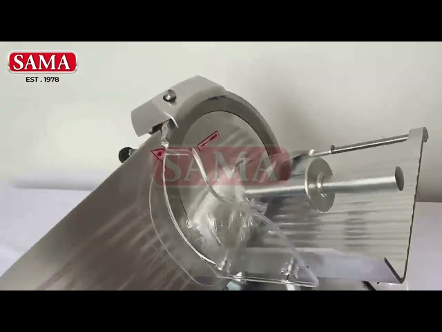 Semi-Automatic Deluxe Meat Slicer Machine