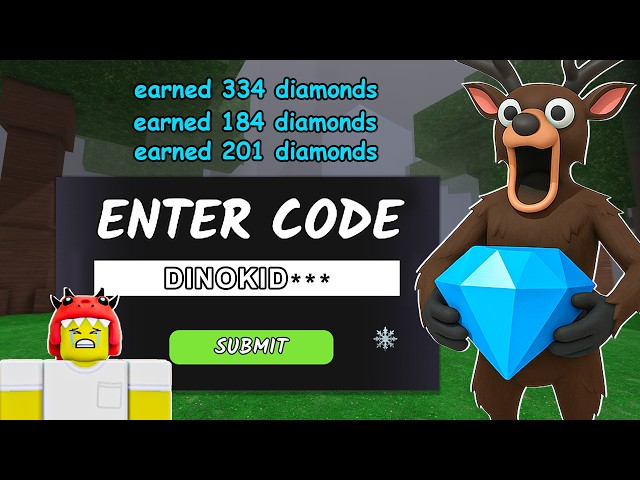 How to Get Diamonds Free in 99 Nights in the Forest (NEW CODES DINO KID UPDATE)