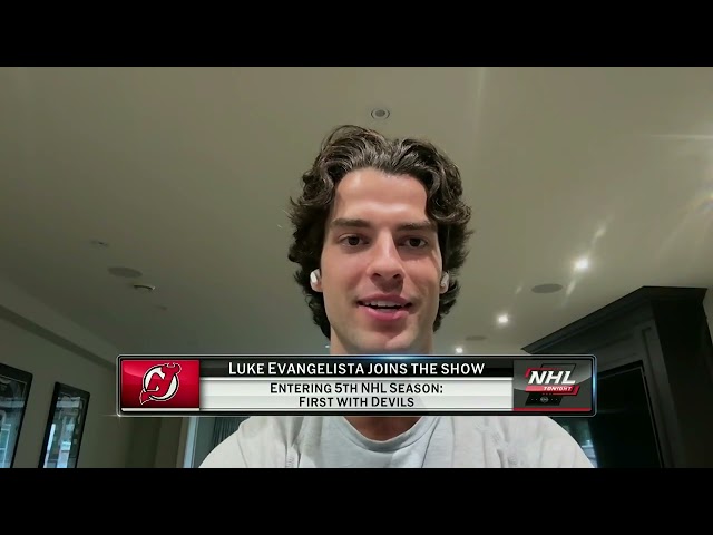 Luke Evangelista joins NHL Tonight to talk trade to New Jersey Devils