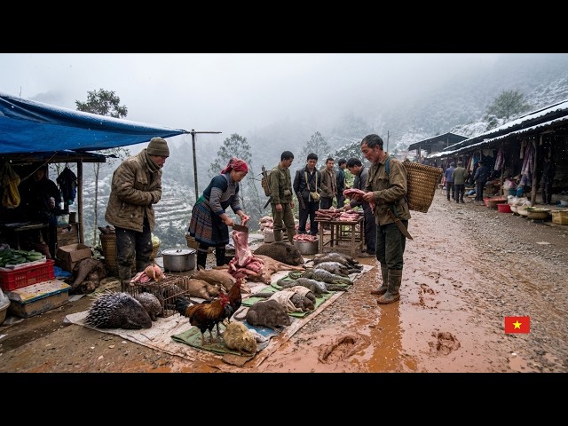 Inside Vietnam’s Local Markets | Authentic Rural Life in Winter