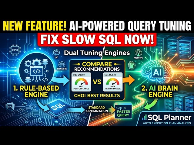 Fix Slow SQL Queries Automatically: Rule-Based Engine vs. AI Brain Tuning in SQL Planner