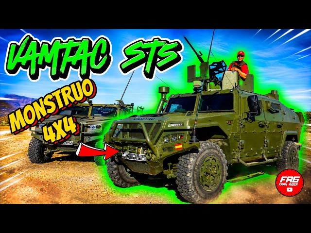 🚨 WE TEST THE VAMTAC ST5 WITH THE LEGION IN ALMERIA / ⚔️VAMTAC ST5 TEST - BRUTAL POWER 🚙💨