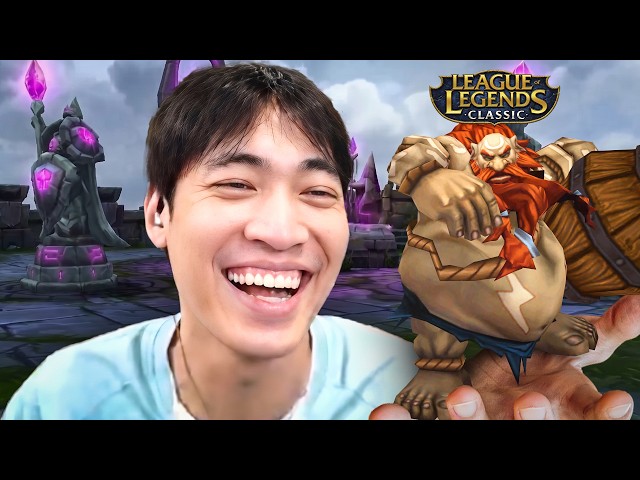 I PLAY GRAGAS IN CLASSIC LEAGUE OF LEGENDS MODE WITH INSANE DAMAGE