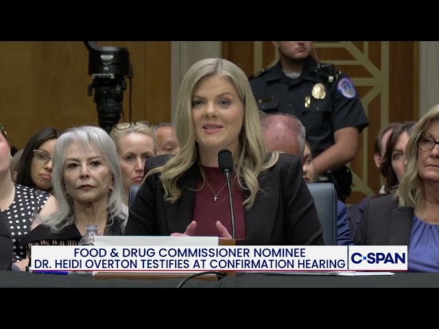 FDA Commissioner Nominee Dr. Heidi Overton affirms safety of vaccines