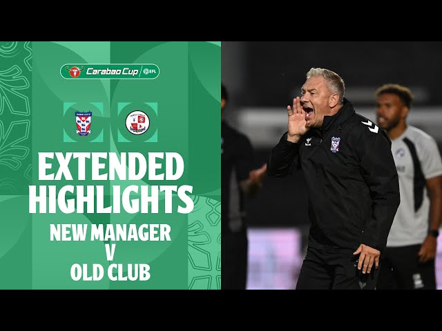 NEW MANAGER V OLD CLUB! | York City v Crawley Town extended highlights