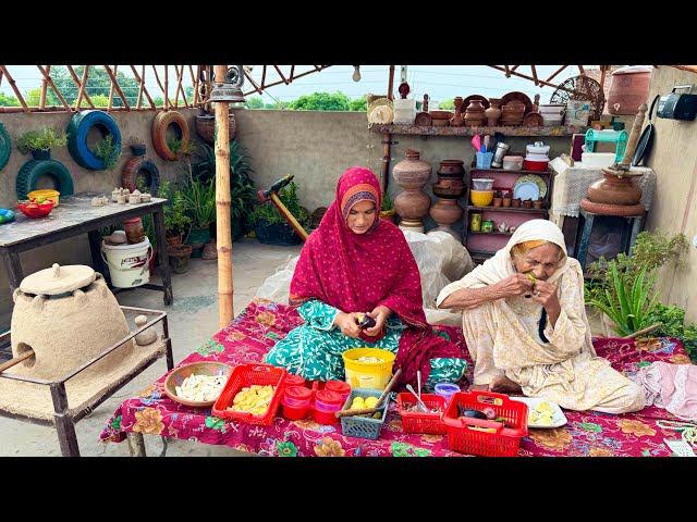 Liquid Dough Egg Paratha Recipe | Healthy Breakfast | Pakistan Village Food By Kiran Nani Wali 