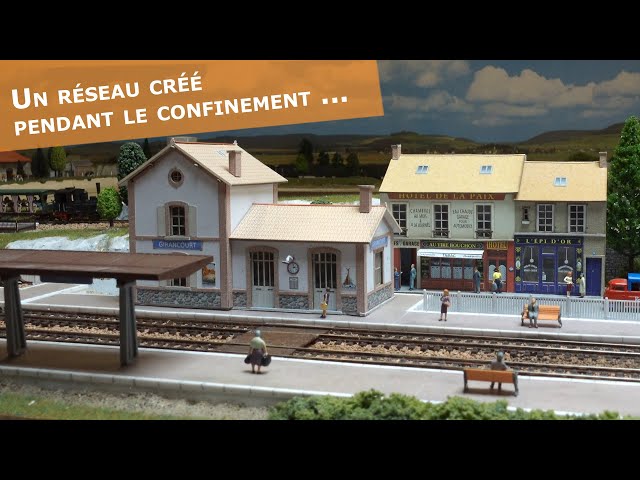 Modélisme ferroviaire : le réseau Ho de Jean Pierre Osset