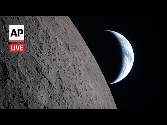 LIVE: NASA gives update as Artemis II crew head home after moon flyby