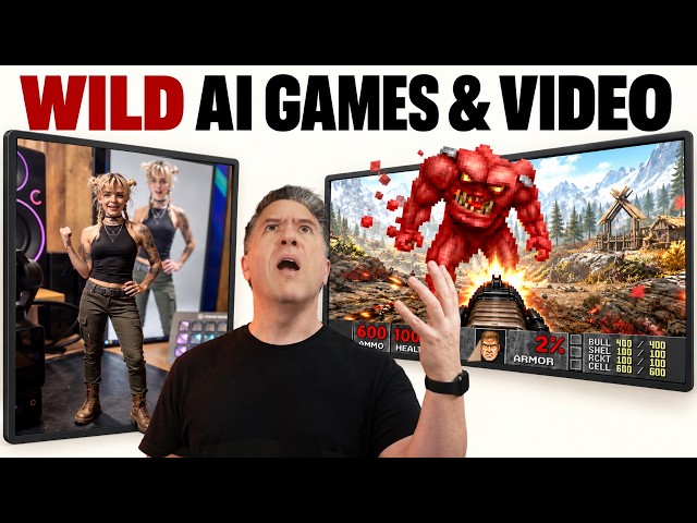Make Any Game With AI  & 2 New Open Source Video Models!