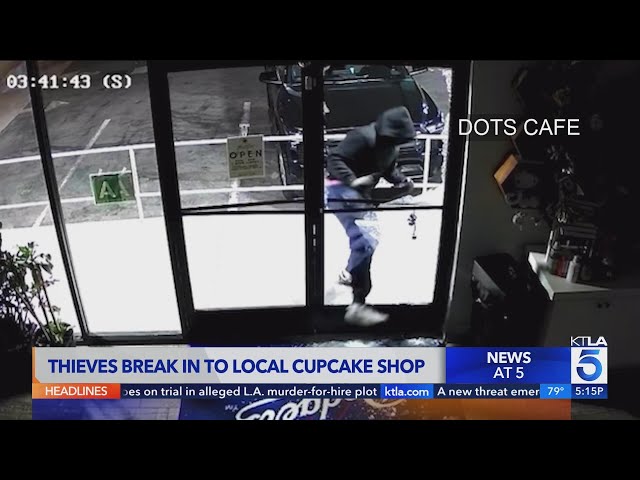 Pasadena bakery burglarized by masked suspects