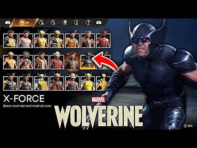 Marvel's Wolverine PS5 - ALL Alternate Suits Revealed So Far! (UPDATED)