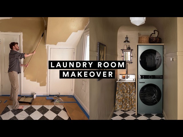 EXTREME Laundry Room Makeover *From Start to Finish*