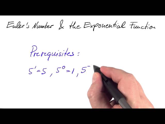 Exponential Function - Differential Equations in Action