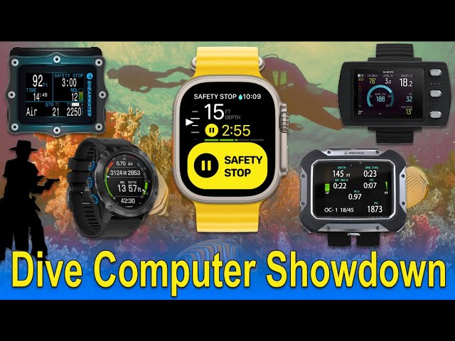 Dive Computer Showdown: Watch vs Shearwater vs. Apeks vs. Suunto vs. Garmin in a full comparison