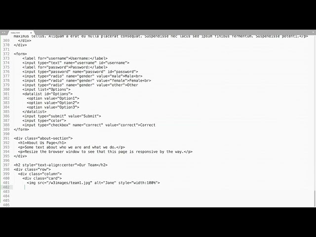 Plain HTML Typing:🌟 Master Basics with Clean Code Display