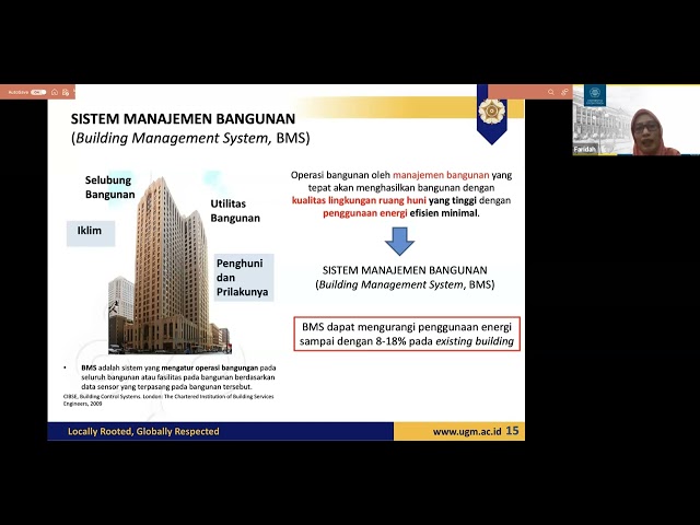 Building Management System untuk Efisiensi Energi menuju Bangunan Zero Energy di Indonesia, BKTF PII
